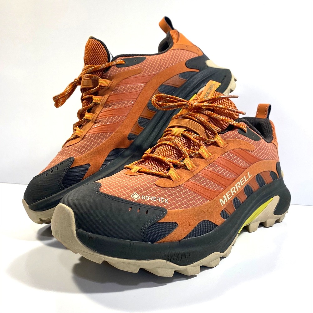 Merrell Mens Size 11 Moab Speed 2 Gore-Tex Vibram Lightweight Outdoors J037519
